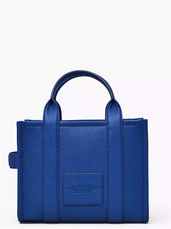 Marc Jacobs The Leather Small Tote Bag, Cobalt 